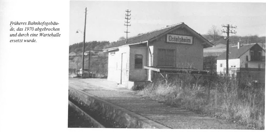 Alter Bahnhof in Ostelsheim