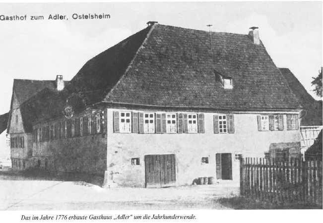 Gasthaus Adler in Ostelsheim