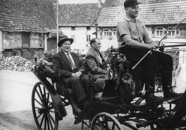 Bürgermeister Otto Gehring, 1944